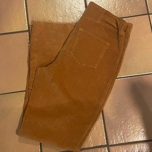 Pull on corduroy flare pants